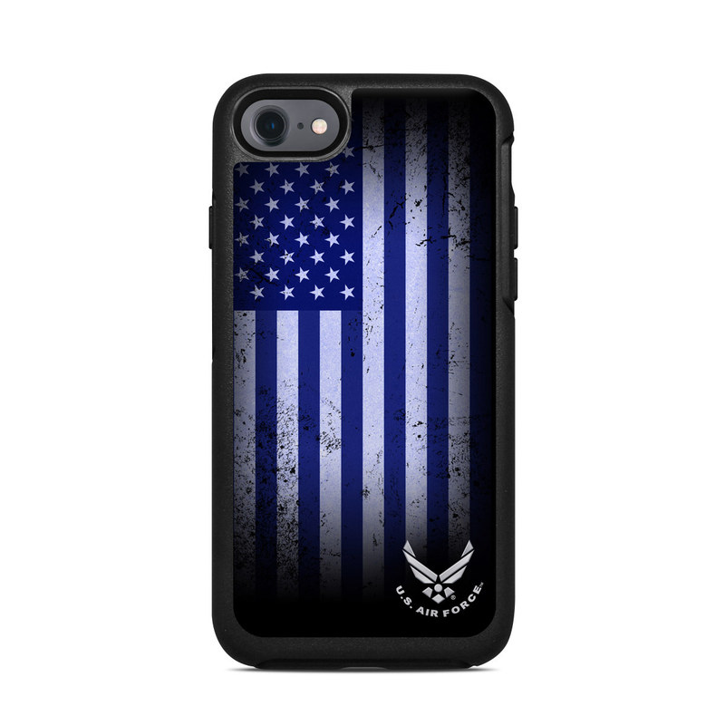 OtterBox Symmetry iPhone 7 Case Skin - USAF Flag (Image 1)
