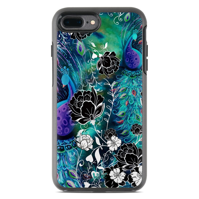 OtterBox Symmetry iPhone 7 Plus Case Skin - Peacock Garden (Image 1)