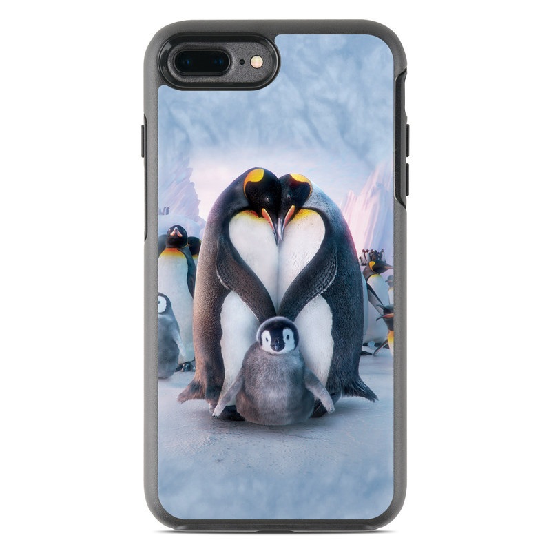 OtterBox Symmetry iPhone 7 Plus Case Skin - Penguin Heart (Image 1)