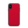 OtterBox Symmetry iPhone X Case Skin - Solid State Red