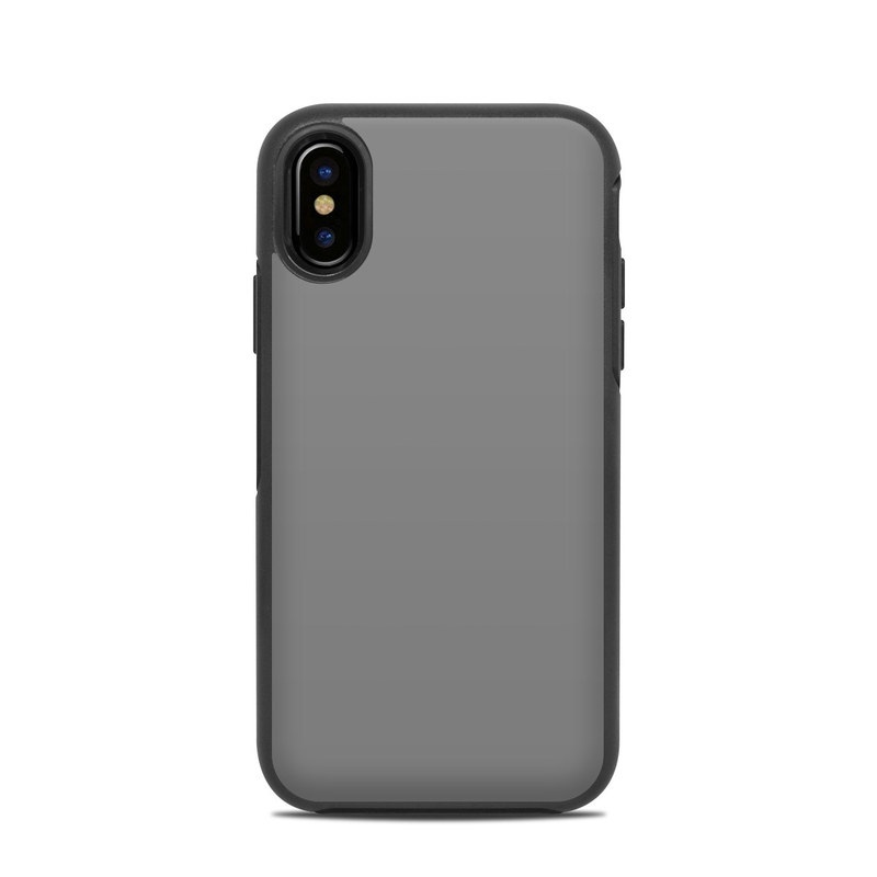 OtterBox Symmetry iPhone X Case Skin - Solid State Grey (Image 1)
