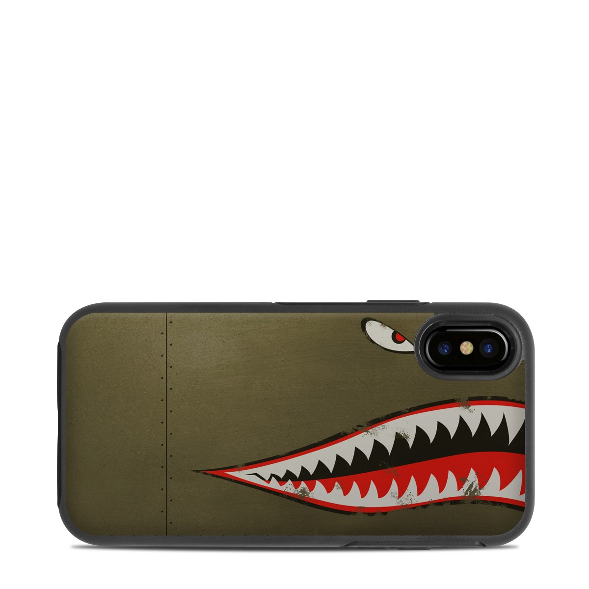 OtterBox Symmetry iPhone X Case Skin - USAF Shark (Image 1)