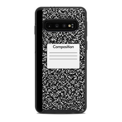 OtterBox Symmetry Galaxy S10 Case Skin - Composition Notebook
