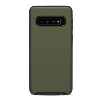 OtterBox Symmetry Galaxy S10 Case Skin - Solid State Olive Drab