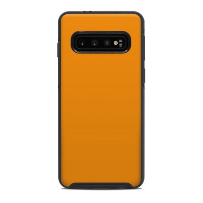 OtterBox Symmetry Galaxy S10 Case Skin - Solid State Orange