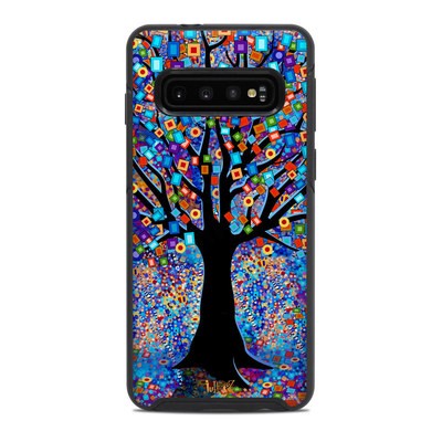 OtterBox Symmetry Galaxy S10 Case Skin - Tree Carnival