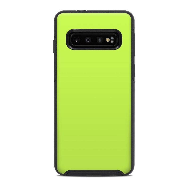 OtterBox Symmetry Galaxy S10 Case Skin - Solid State Lime (Image 1)