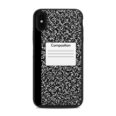 OtterBox Symmetry iPhone XS Max Case Skin - Composition Notebook