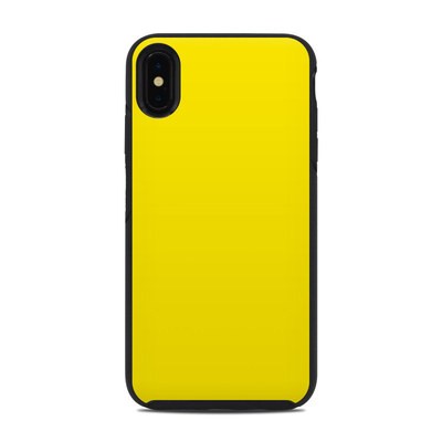 OtterBox Symmetry iPhone XS Max Case Skin - Solid State Yellow