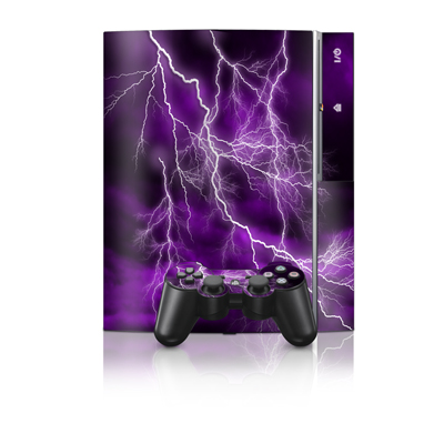 PS3 Skin - Apocalypse Violet