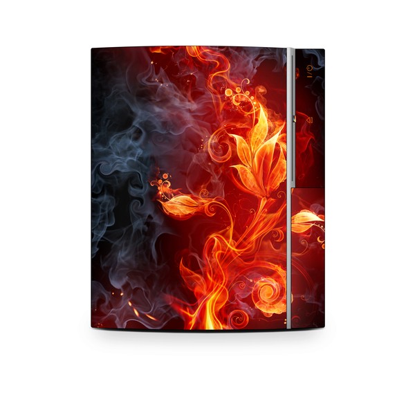PS3 Skin - Flower Of Fire