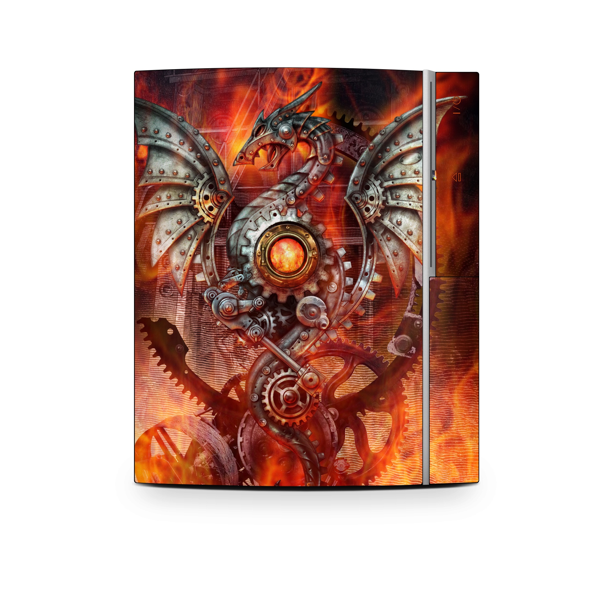 PS3 Skin - Furnace Dragon (Image 1)