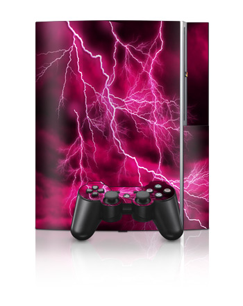 PS3 Skin - Apocalypse Pink
