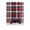 PS3 Skin - Red Plaid (Image 1)