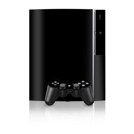 PS3 Skin - Solid State Black