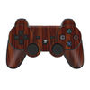 PS3 Controller Skin - Dark Rosewood