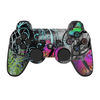 PS3 Controller Skin - Goth Forest