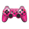 PS3 Controller Skin - Retro Pink Flowers