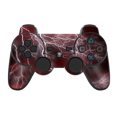 PS3 Controller Skin - Apocalypse Red