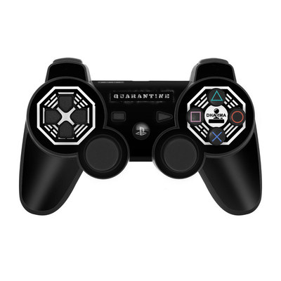 PS3 Controller Skin - Dharma Black