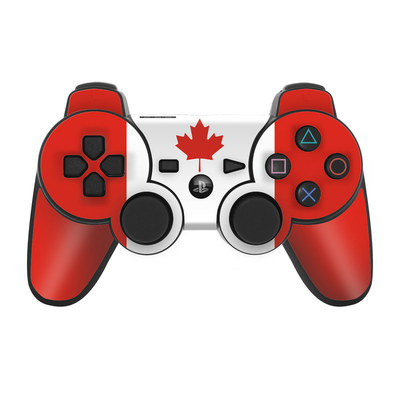 PS3 Controller Skin - Canadian Flag