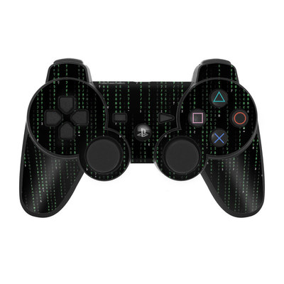 PS3 Controller Skin - Matrix Style Code