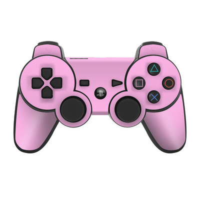 PS3 Controller Skin - Solid State Pink
