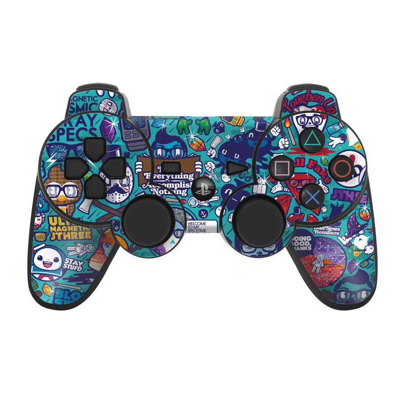 PS3 Controller Skin - Cosmic Ray (Image 1)