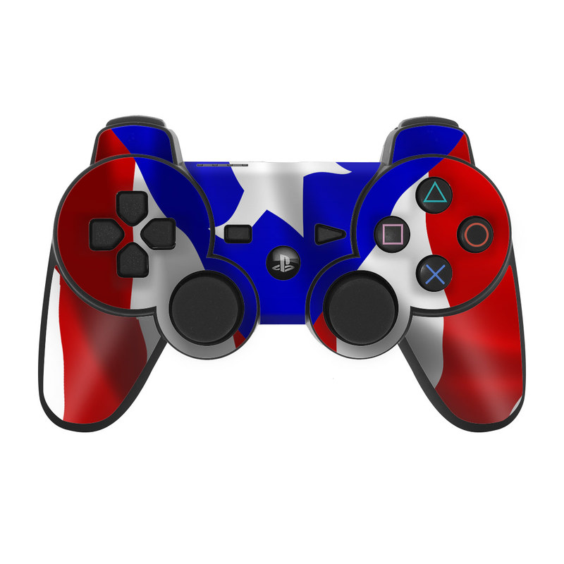 PS3 Controller Skin - Puerto Rican Flag (Image 1)