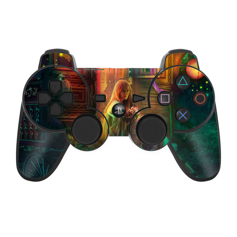 PS3 Controller Skin - Gypsy Firefly (Image 1)