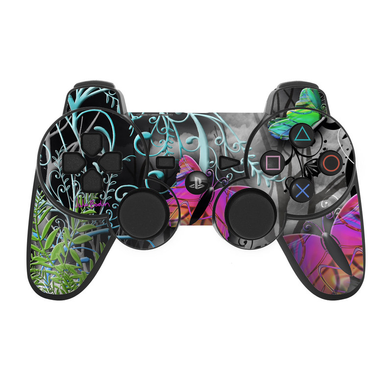 PS3 Controller Skin - Goth Forest (Image 1)
