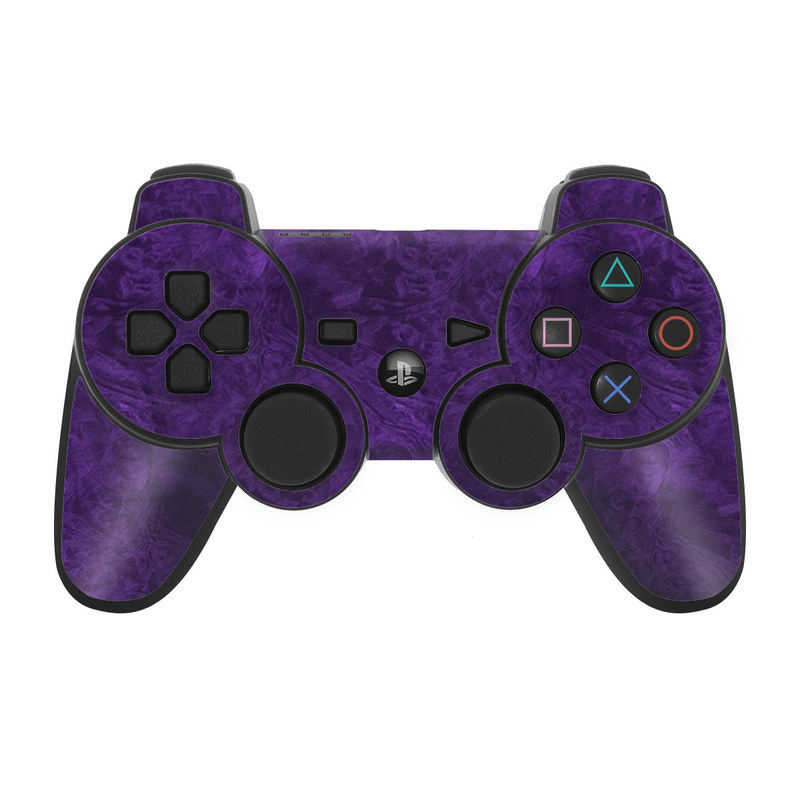 PS3 Controller Skin - Purple Lacquer (Image 1)