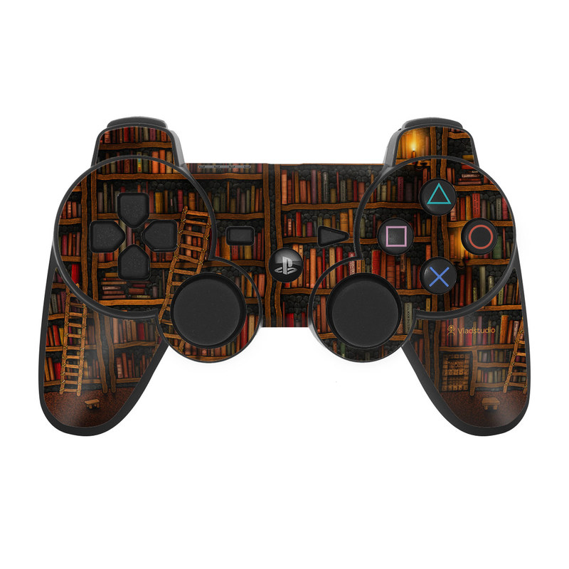 PS3 Controller Skin - Library (Image 1)