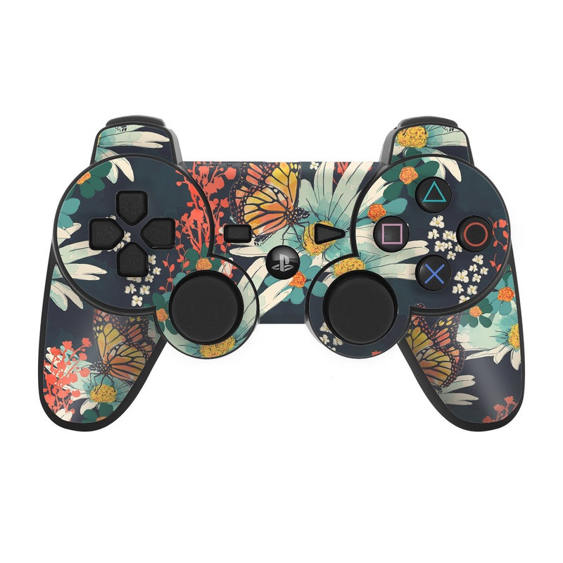PS3 Controller Skin - Monarch Grove (Image 1)