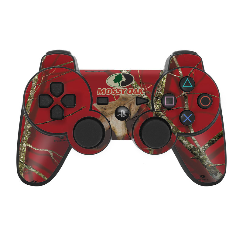 PS3 Controller Skin - Break-Up Lifestyles Red Oak (Image 1)