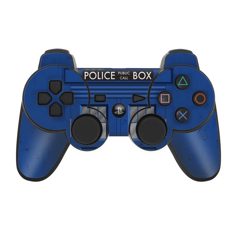 PS3 Controller Skin - Police Box (Image 1)