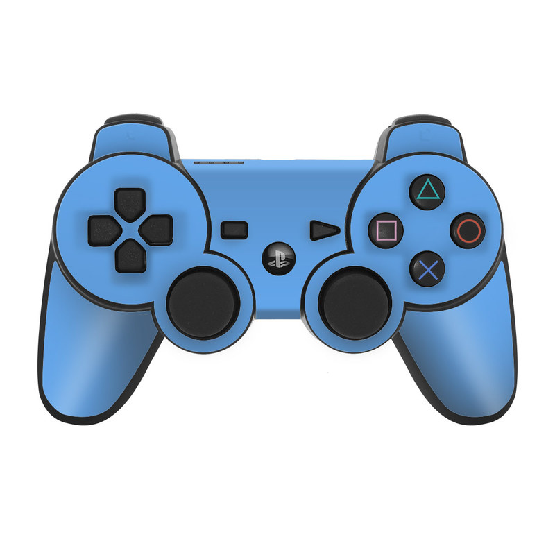 PS3 Controller Skin - Solid State Blue (Image 1)