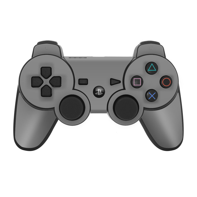 PS3 Controller Skin - Solid State Grey (Image 1)