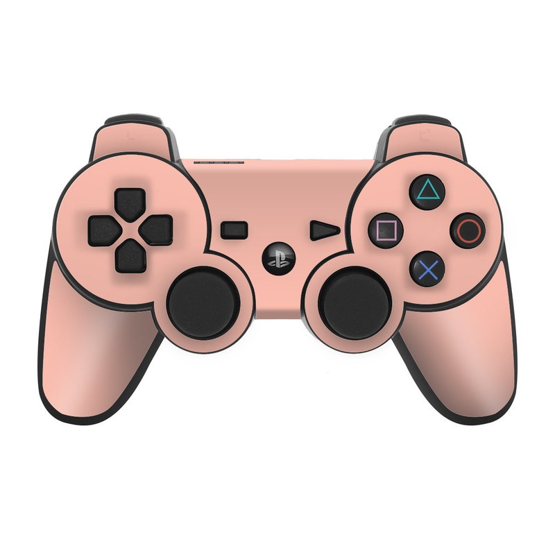 PS3 Controller Skin - Solid State Peach (Image 1)