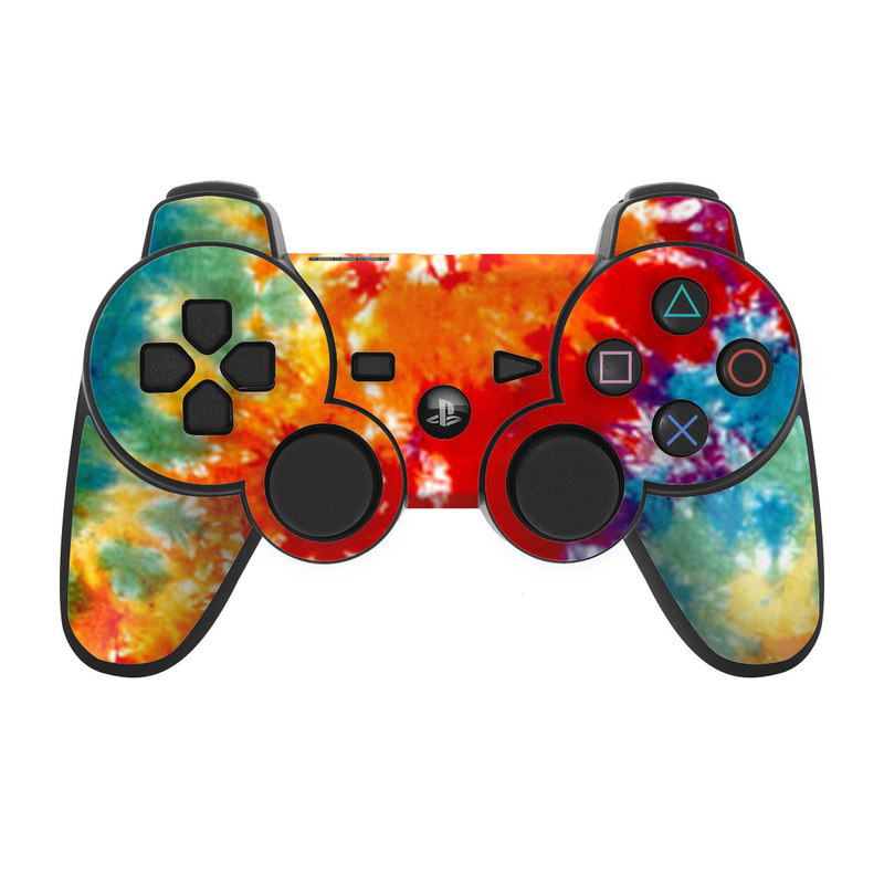 PS3 Controller Skin - Tie Dyed (Image 1)
