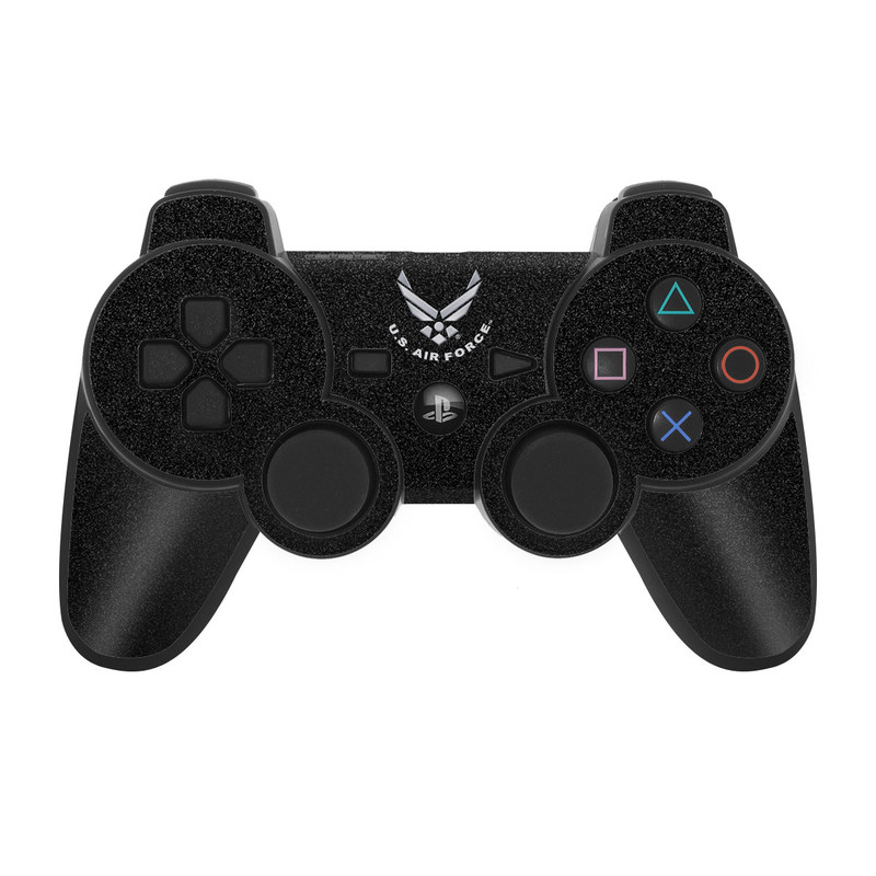PS3 Controller Skin - USAF Black (Image 1)