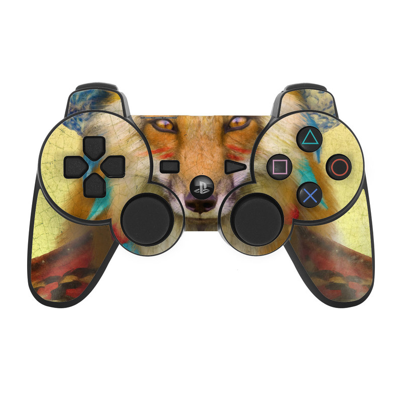 PS3 Controller Skin - Wise Fox (Image 1)