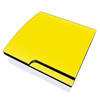 PS3 Slim Skin - Solid State Yellow (Image 1)