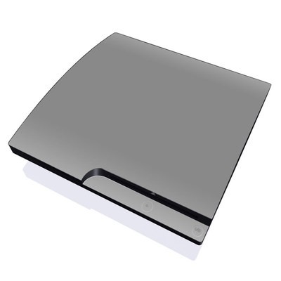 PS3 Slim Skin - Solid State Grey
