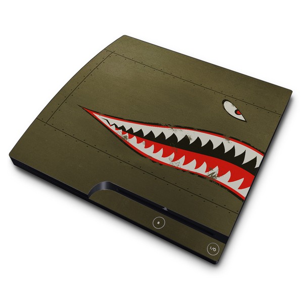 PS3 Slim Skin - USAF Shark