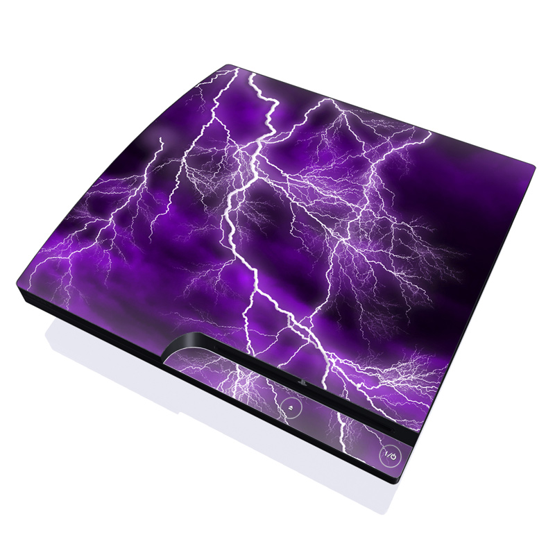 PS3 Slim Skin - Apocalypse Violet (Image 1)