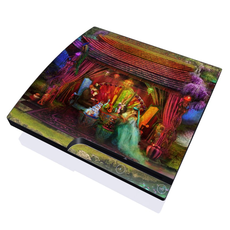 PS3 Slim Skin - A Mad Tea Party (Image 1)