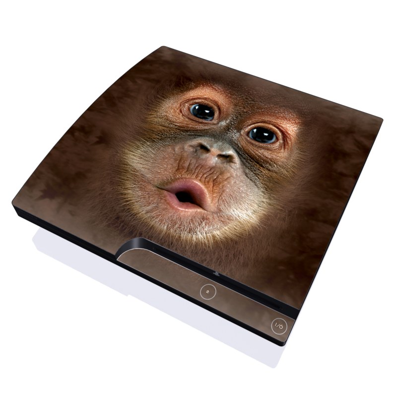 PS3 Slim Skin - Orangutan (Image 1)