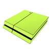 Sony PS4 Skin - Solid State Lime (Image 1)
