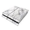 Sony PS4 Skin - White Marble (Image 1)